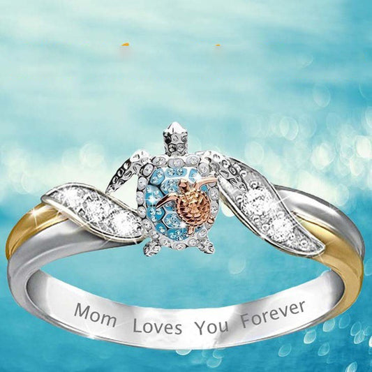 Womens Charming Animal Rings Electroplated Alloy Fashion Jewelry Pink Ring Green Ring Blue Ring Everyday Rings