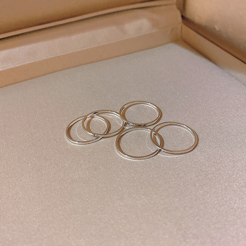 Open Ring For Women Butterfly Zircon Inlaid Copper Ring With Bow Square Heart Elements Fashion Jewelry Sparkle