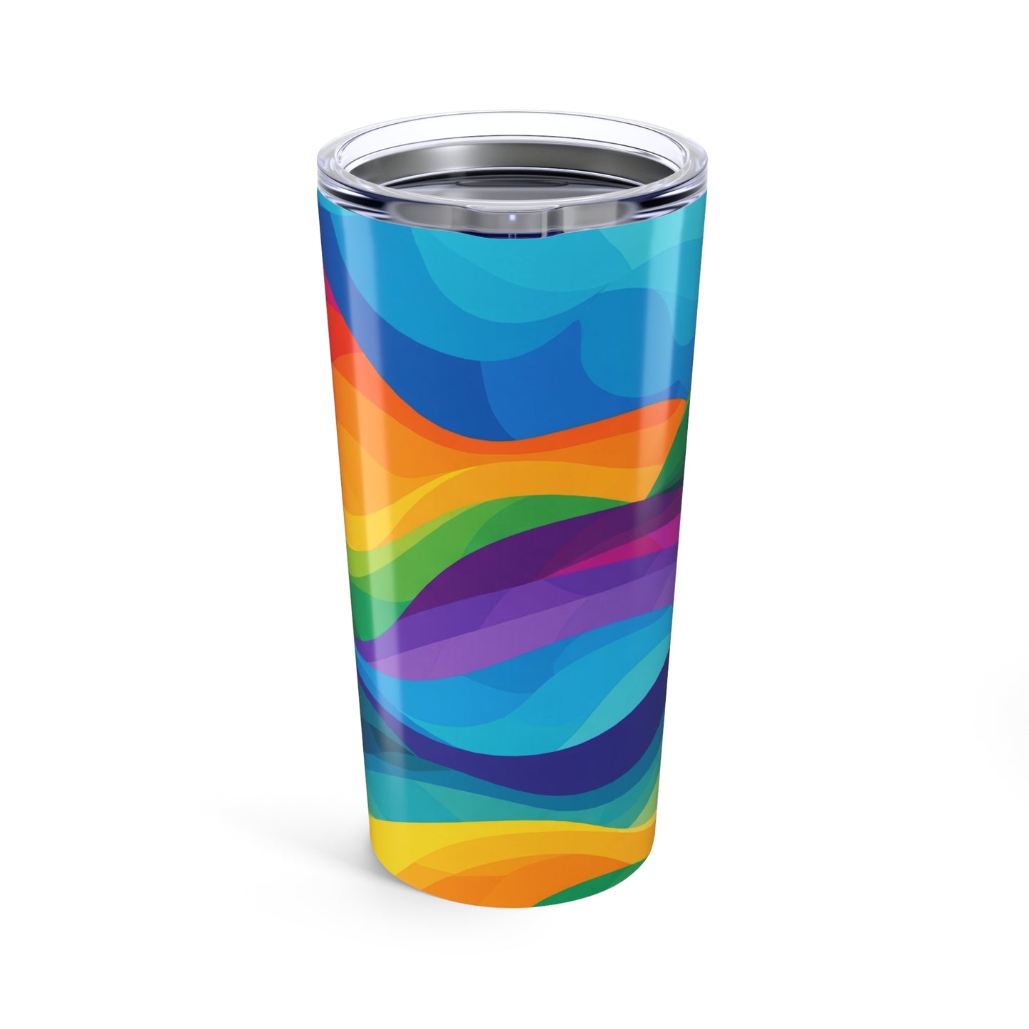 20oz Stainless Steel Tumbler With Printed Design Double Wall Vacuum Insulated Leak Proof BPA Free Hot And Cold