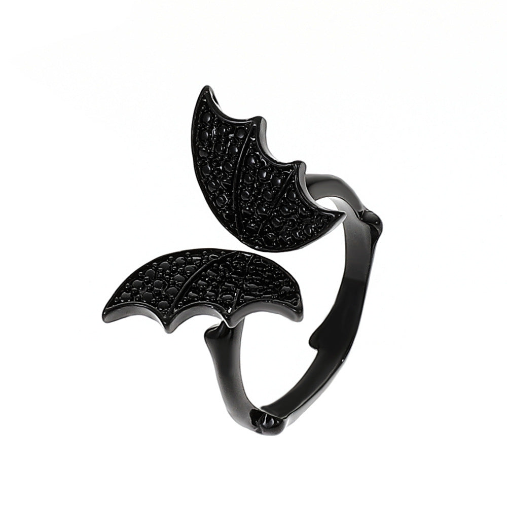 Adjustable Butterfly Ring Mesh Design Fashion Statement Jewelry For Women European American Style Classic Gift For Her