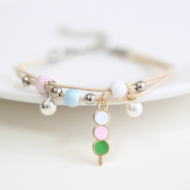 Womens Hand Knitted Charm Bracelet Hand Woven Alloy Moon Cat Design For Girls And Friends Gifts For Moms Gifts Style