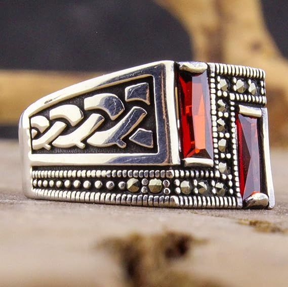 Mens Alloy Ring Open Design Adjustable Durable Fashion Jewelry Band Gift For Him Modern Accessory Statement Piece