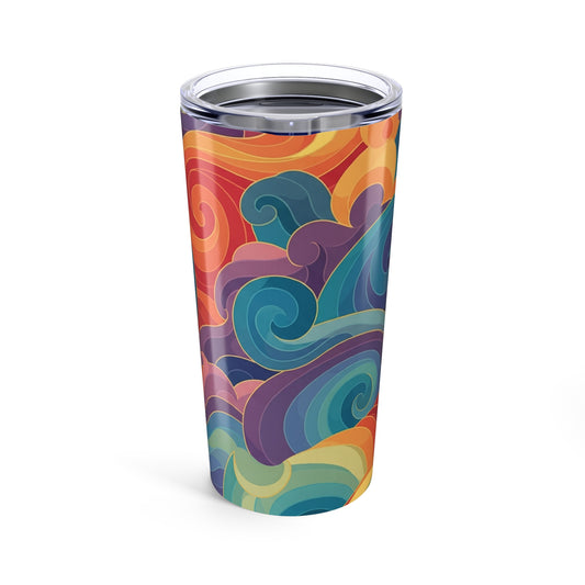 Printed Double Wall Vacuum Insulated 20oz Tumbler Stainless Steel Leak Proof Dishwasher Safe Hot Or Cold Beverages