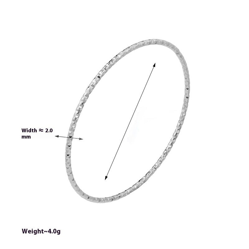 Womens Titanium Steel Bracelet Starry Sky Design Fashion Bangle Elegant Jewelry Star Design Bracelet Gift Chic