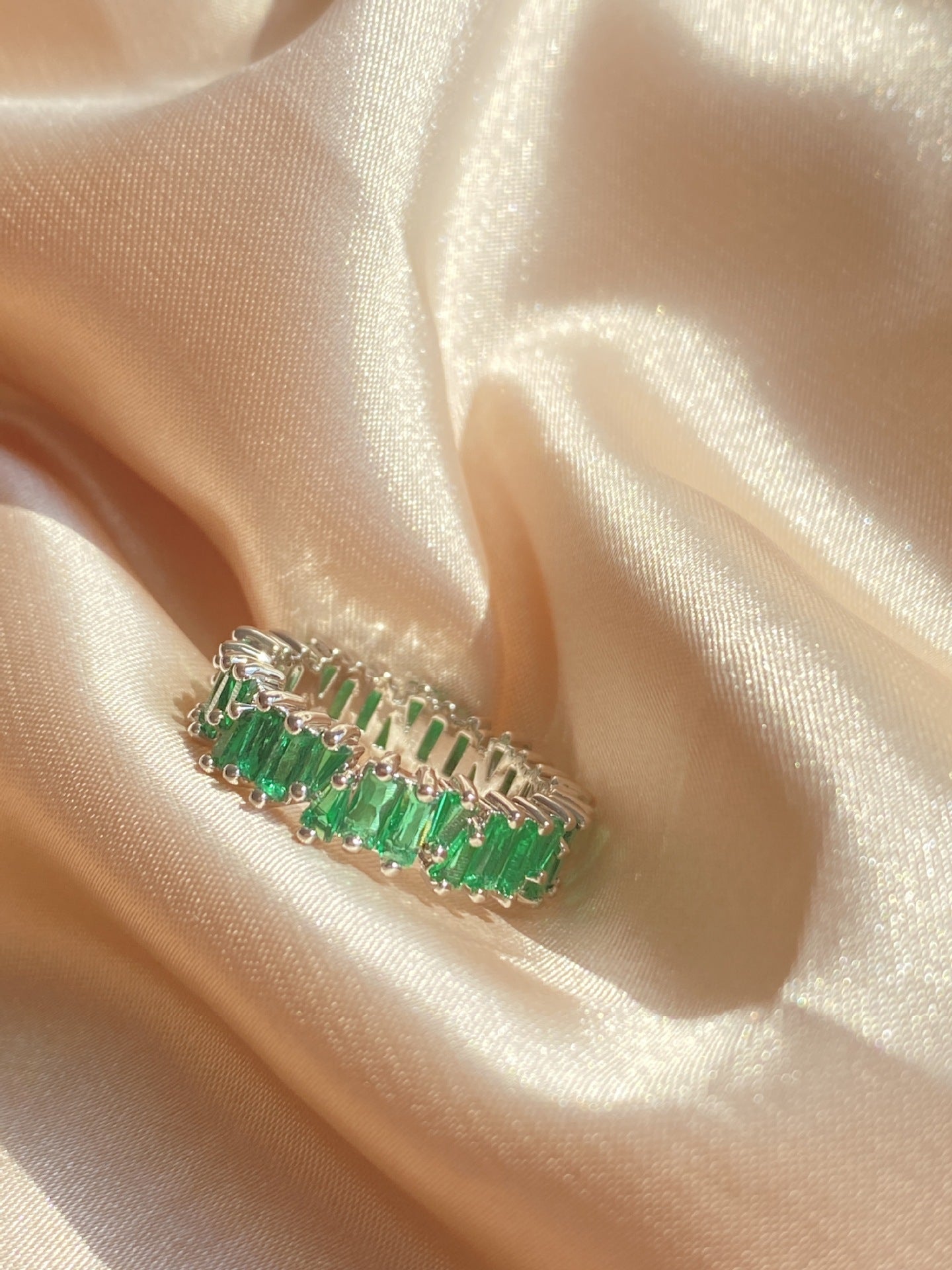 Womens Copper Ring Inlaid Zircon Ladder Design Geometric Square With Gold Inlay Treatment Fashion Jewelry Gift