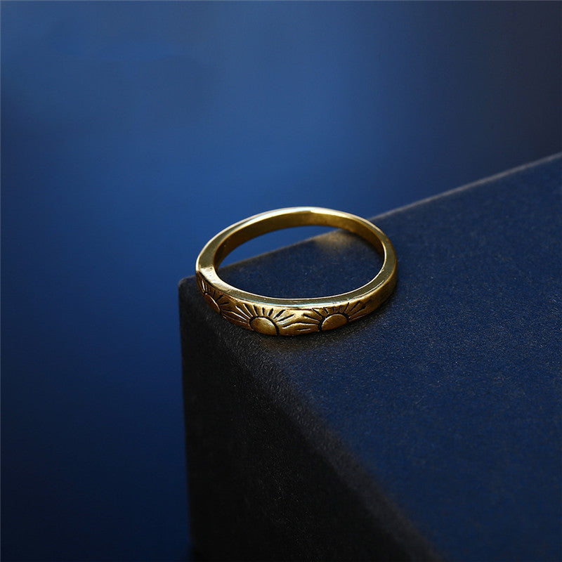 Womens Statement Ring Alloy Fashion Jewelry European American Style Gold Finish For Special Occasions Ring Now