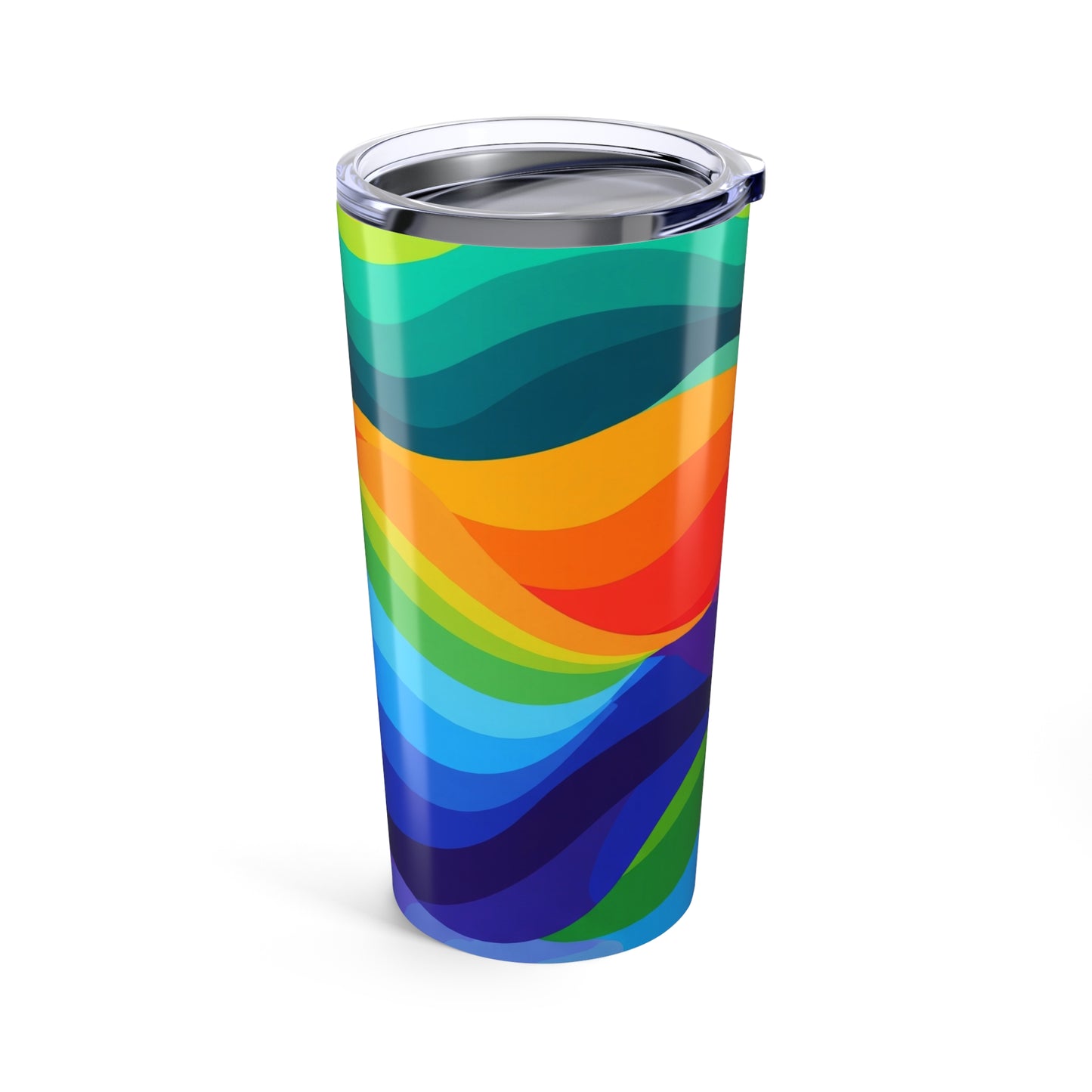 20oz Stainless Steel Tumbler With Double Wall Vacuum Insulation Leak Proof BPA Free Hot Cold Drinks Printed Travel