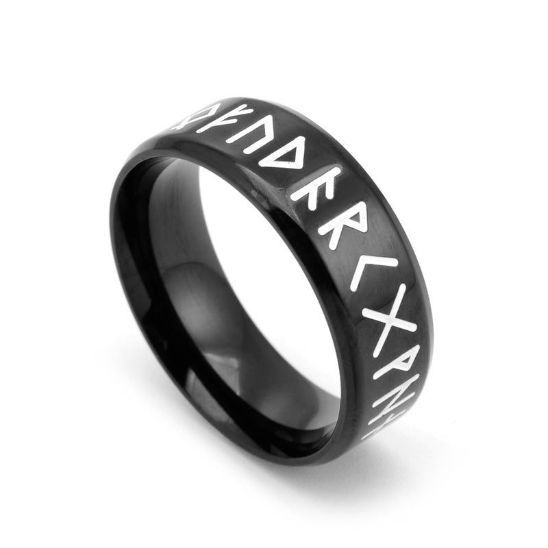 Titanium Steel Ring Featuring European American Style Round Band Polished Finish Hypoallergenic Comfort Fit Bulk