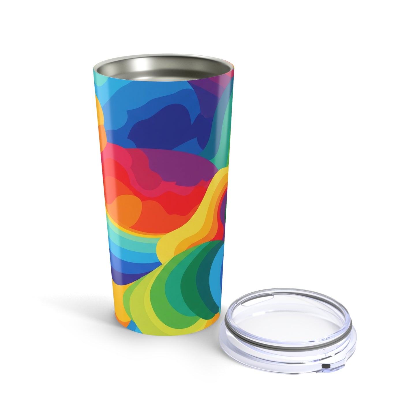 20 Oz Metal Coffee Cup With Double Wall Vacuum Insulated Leak Proof Lid And Spill Resistant Build Dishwasher Safe