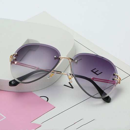 Retro Sunglasses Gradient Lenses UV400 Women Eyewear