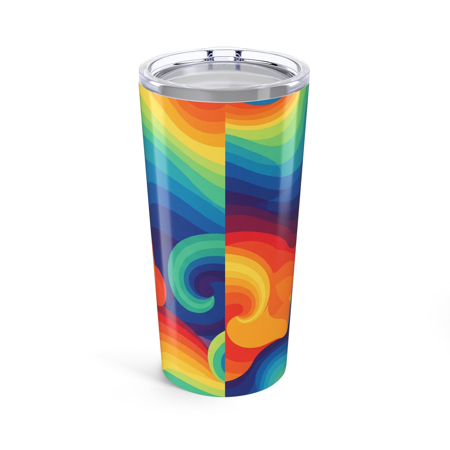 20oz Stainless Steel Tumbler With Double Wall Vacuum Insulation Spill Resistant BPA Free Printed Hot And Cold