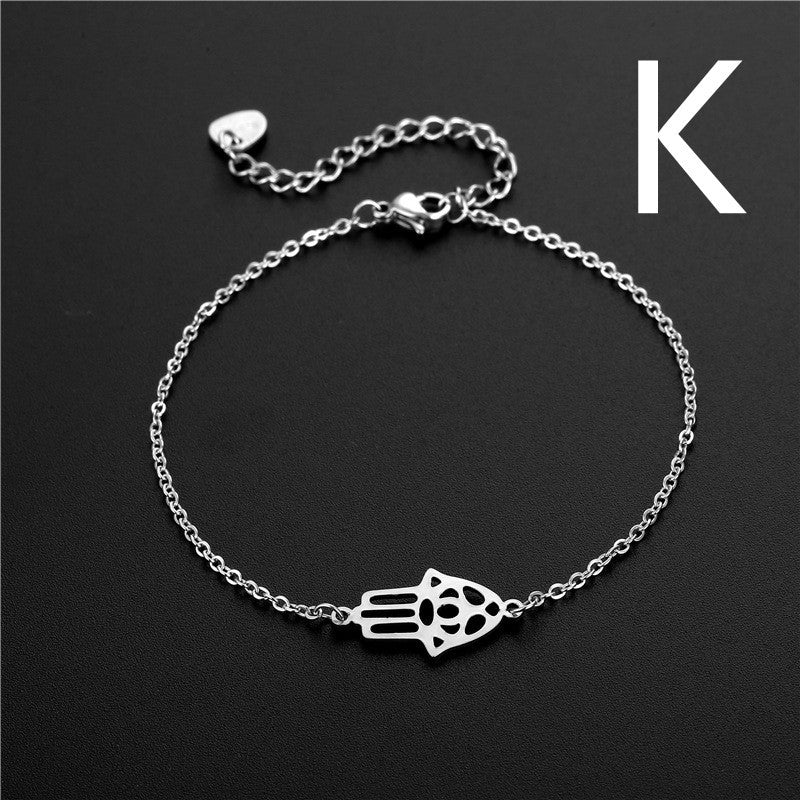 Geometric Stainless Steel Bracelet Bangle for Men and Women Hip Hop Silver Jewelry Trendy Urban Accessory Gift