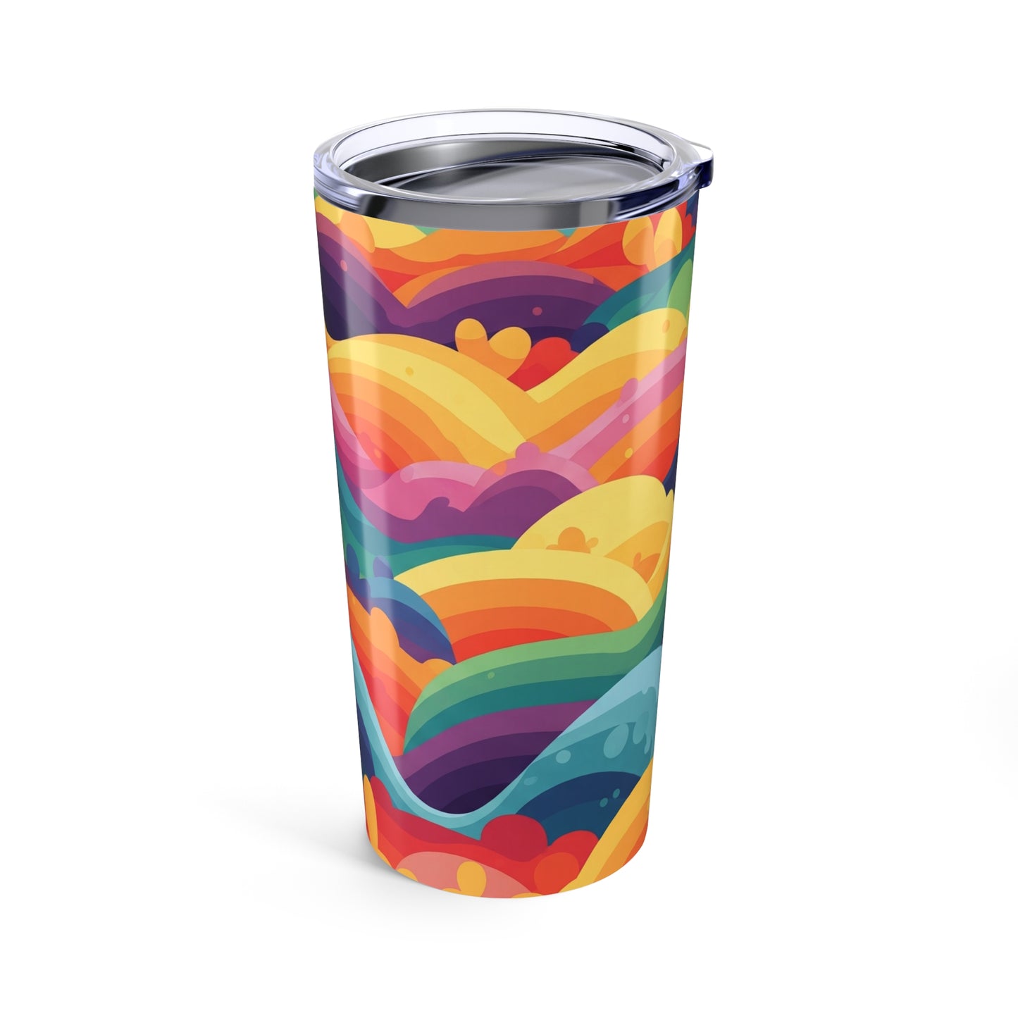 20oz Stainless Steel Tumbler With Lid Double Wall Vacuum Insulation Keeps Beverages Hot Or Cold Durable Everyday