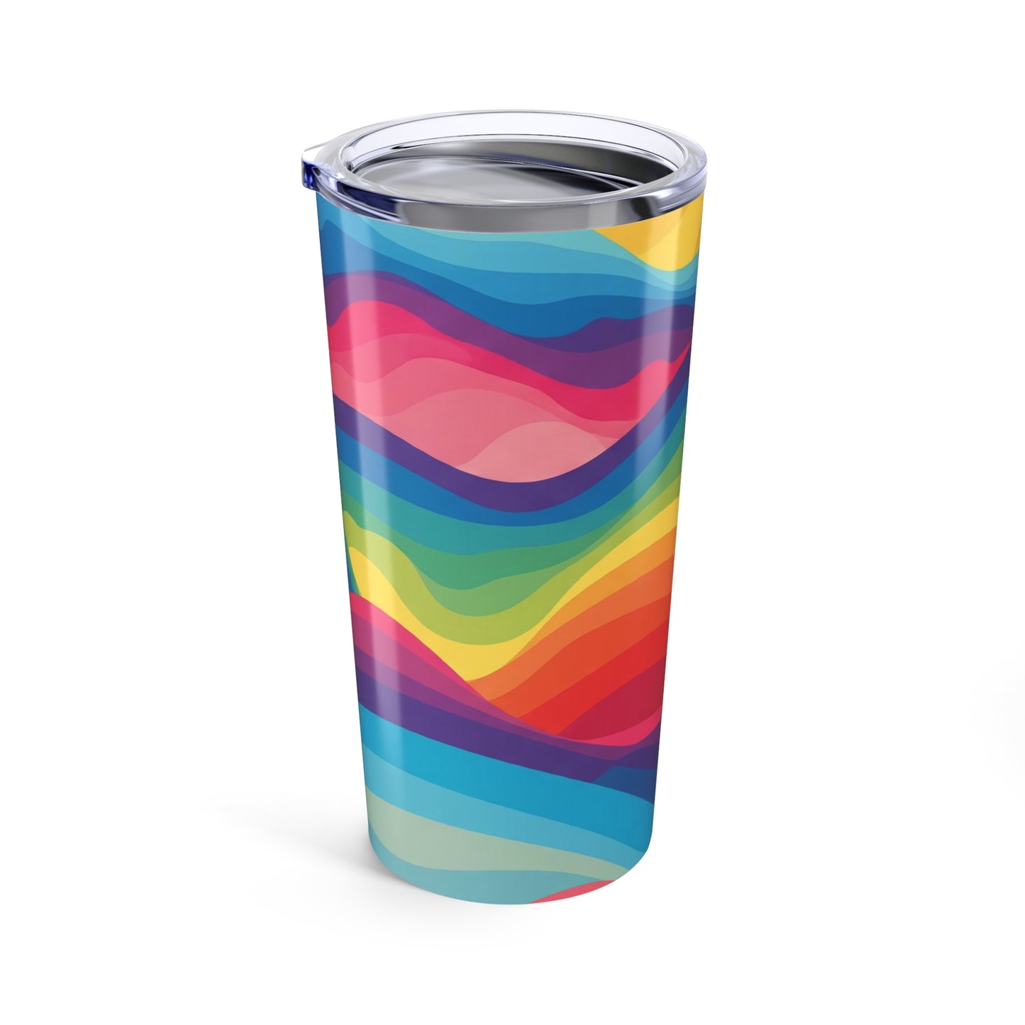 20oz Stainless Steel Tumbler With Design Double Wall Vacuum Insulation Spill Resistant For Hot And Cold Beverages