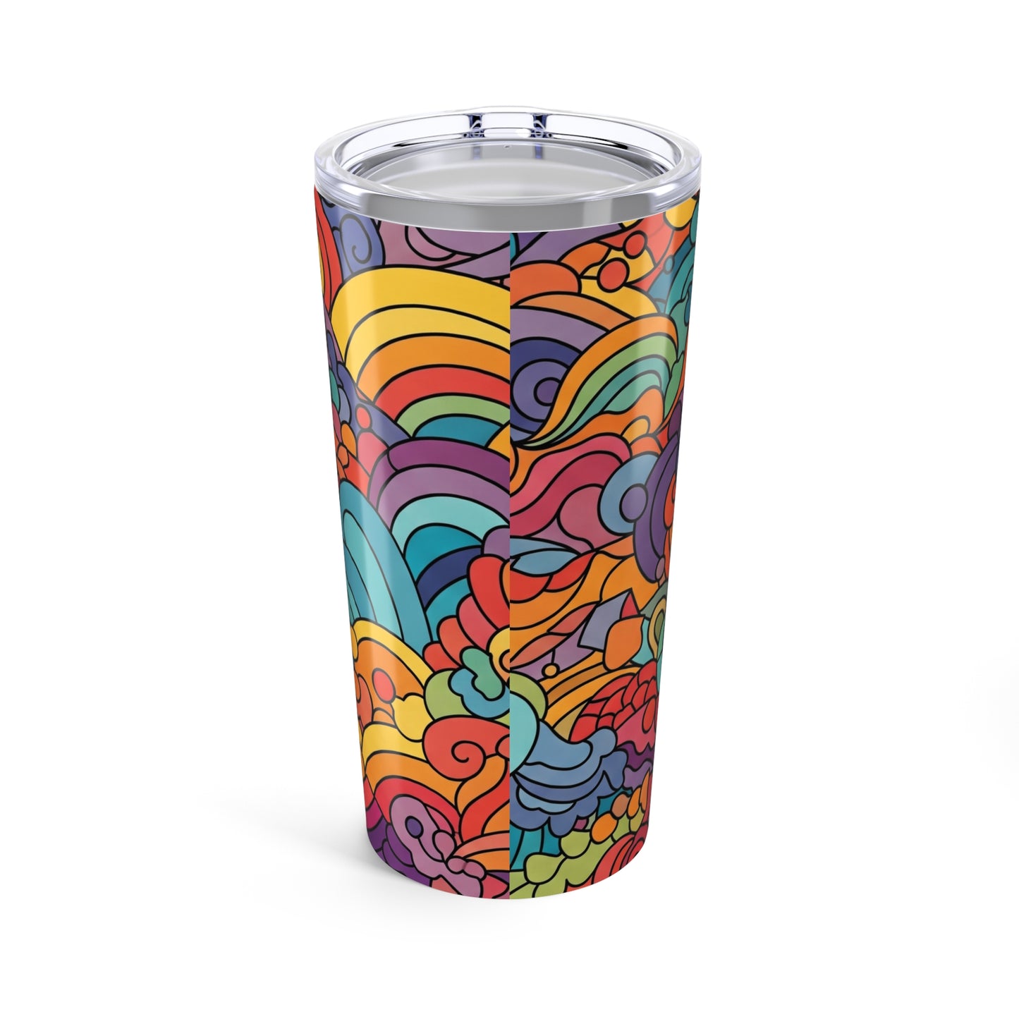 20oz Stainless Steel Tumbler Vacuum Insulation Spill Resistant BPA Free Design Travel Mug For Hot And Cold Drinks