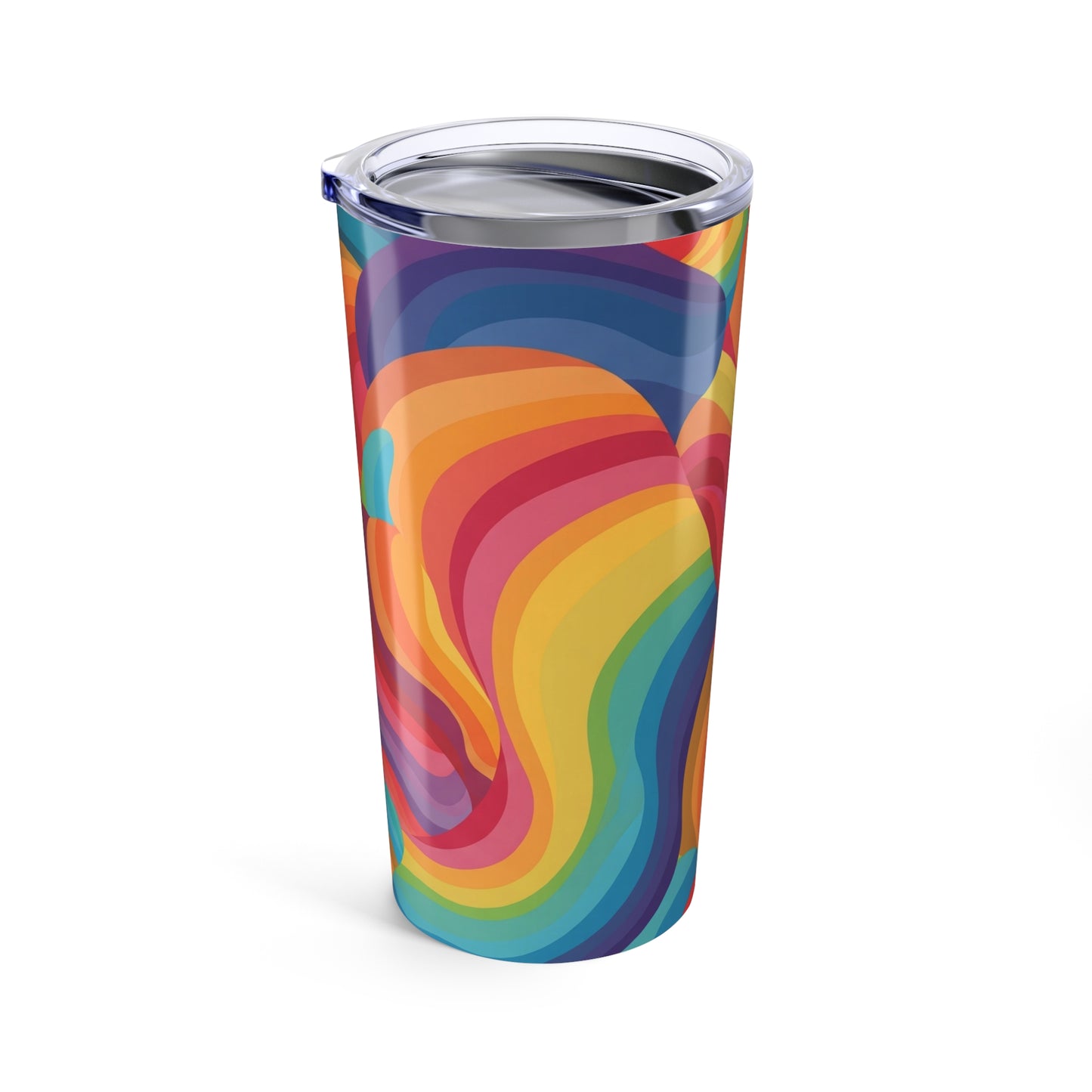 Twenty Ounce Stainless Steel Tumbler With Vacuum Insulation Spill Resistant Travel Mug For Hot And Cold Beverages