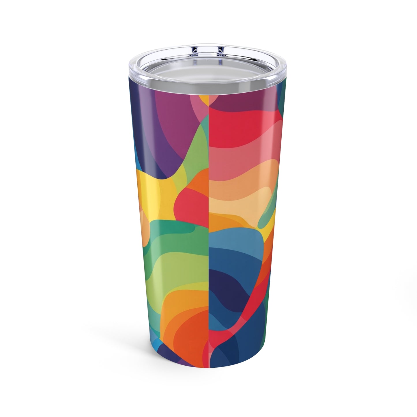 20oz Stainless Steel Tumbler With Double Wall Vacuum Insulation Leak Proof Printed Travel Mug For Hot And Cold