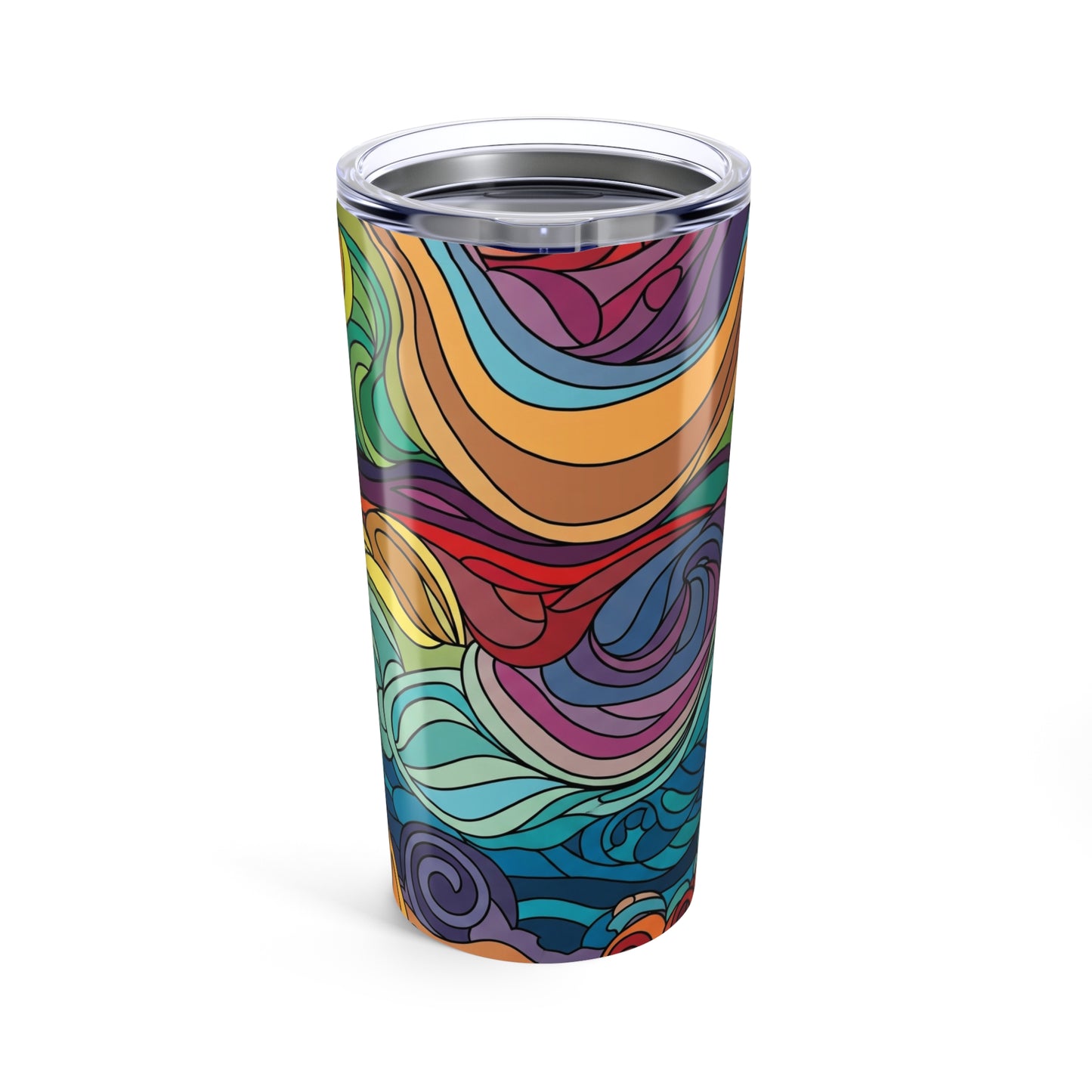 20oz Stainless Steel Tumbler Double Wall Vacuum Insulation Spill Resistant BPA Free Design For Hot Cold Beverages