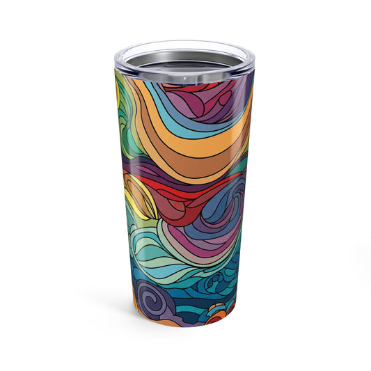 20oz Stainless Steel Tumbler Double Wall Vacuum Insulation Spill Resistant BPA Free Design For Hot Cold Beverages