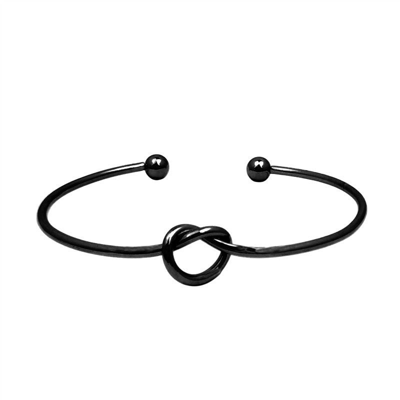 Six Pointed Star Bracelets Adjustable Opening Design Fashion Jewelry Simple Couple Gifts Gold Silver Rose Gold