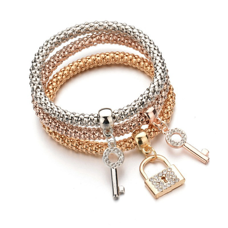 Stretchable Elastic Bracelet For Everyday Stylish Durable Alloy Bracelet Fashion Accessory Versatile Accessory