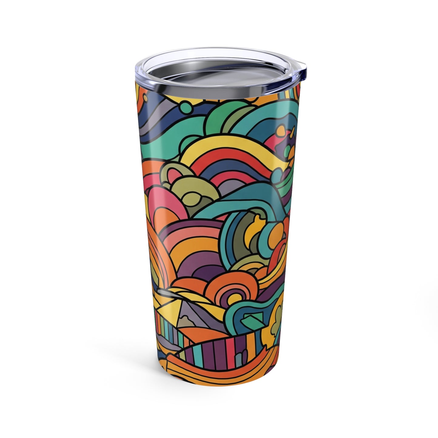 20oz Stainless Steel Tumbler With Double Wall Vacuum Insulation Spill Resistant Design And Durable Lid Dishwasher