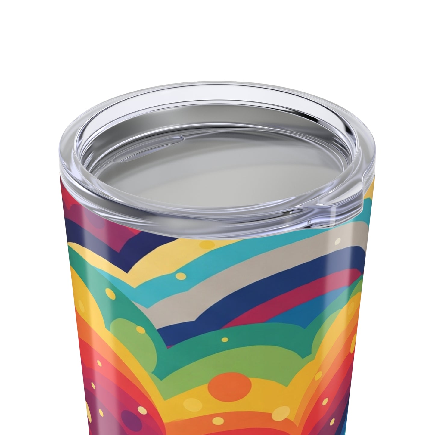 20oz Stainless Steel Tumbler With Vibrant Printed Artwork Vacuum Insulated Double Wall Leak Proof Hot Cold Travel