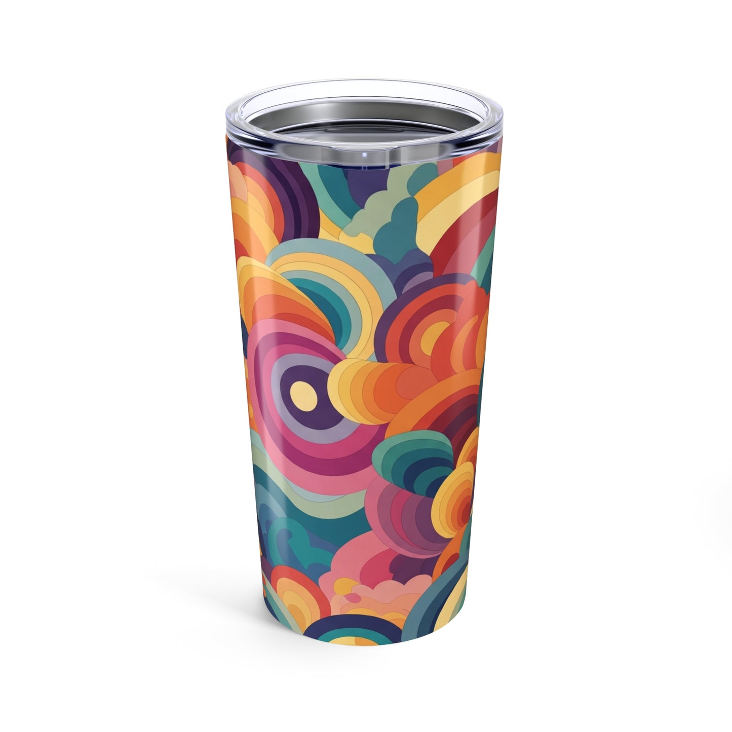 20oz Stainless Steel Tumbler With Lid Double Wall Vacuum Insulated Spill Resistant Dishwasher Safe Printed Travel