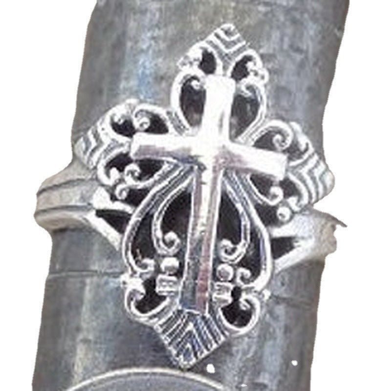 Couple Rings For Men And Women Geometric Punk Alloy Ring Set Size 6 7 8 9 10 Unisex Perfect Gift For Couple ID