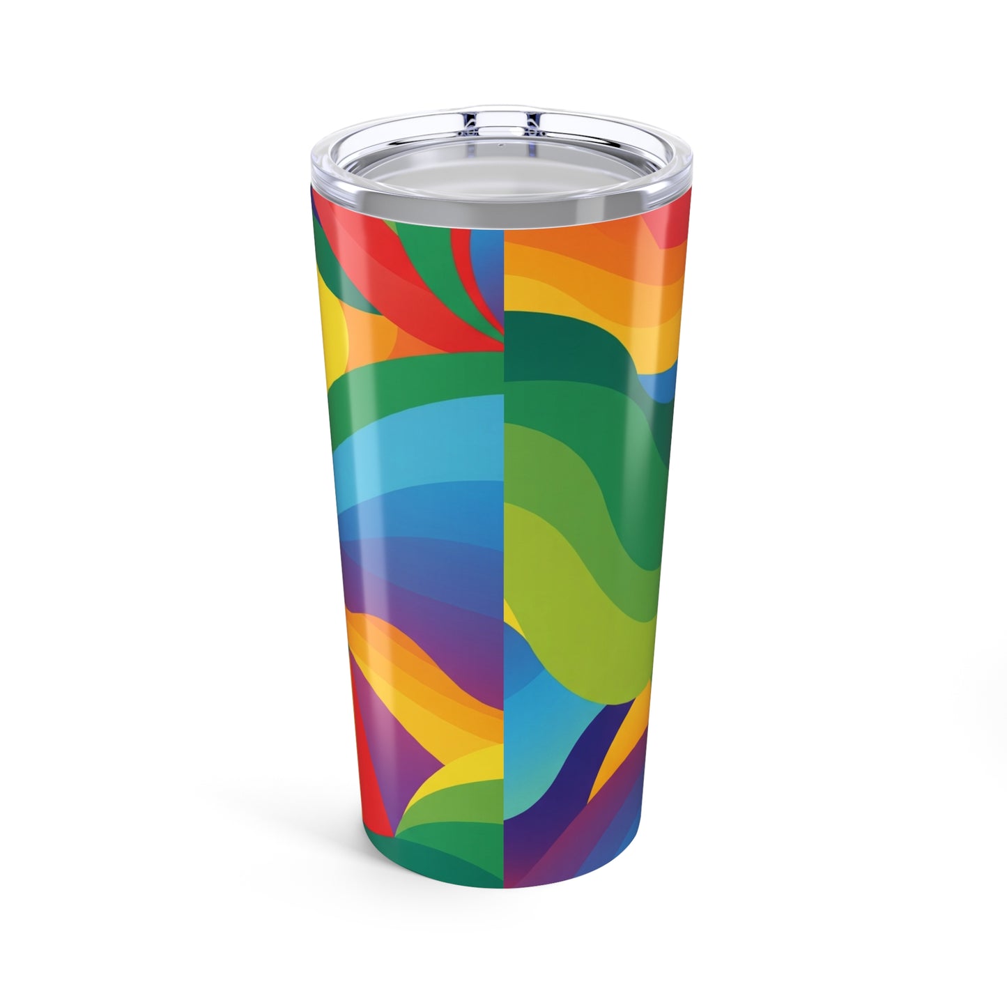 20oz Stainless Steel Tumbler With Vacuum Insulation For Hot Or Cold Beverages Durable Leak Proof Design With Bold