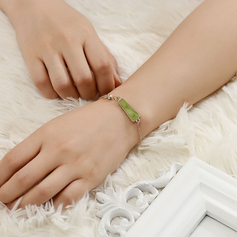 Womens Alloy Geometric Design Bracelet Golden Finish Jewelry For Everyday Fashion Accessories Great Gift Ideas