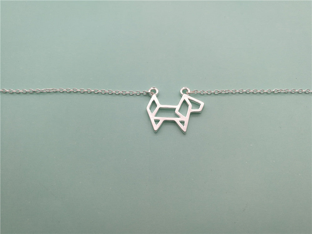 Womens Origami Animal Bracelet Electroplated Alloy Material Bangle Packaging Individually Packaged Exotical Design Theme