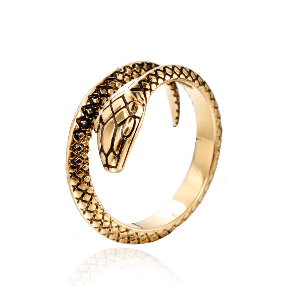 Stainless Steel Mens Ring European And American Style Jewelry Geometric Modern Design For Men Everyday Wear Accessory