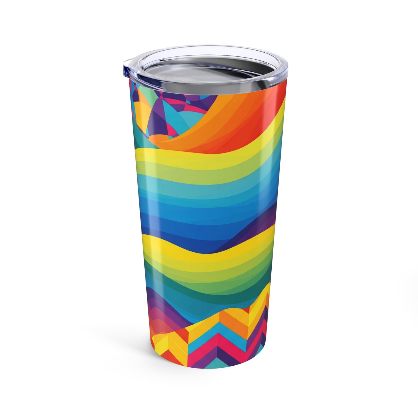 20 Ounce Steel Tumbler With Double Wall Vacuum Insulation For Hot Or Cold Beverages Spill Resistant Travel Mug