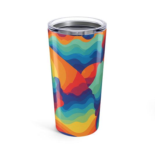 20oz Stainless Steel Tumbler With Double Wall Vacuum Insulation Spill Resistant Durable Beverage Cup Dishwasher