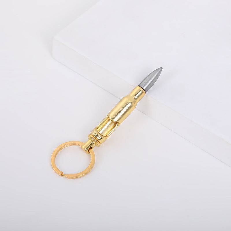 Bullet Shape Keychain Bottle Opener Pendant Alloy Fashion