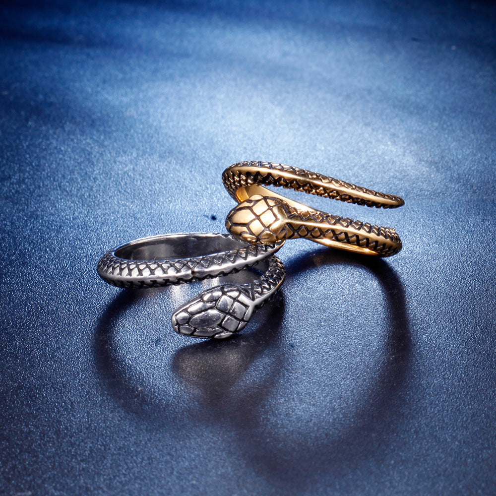 Stainless Steel Mens Ring European And American Style Jewelry Geometric Modern Design For Men Everyday Wear Accessory