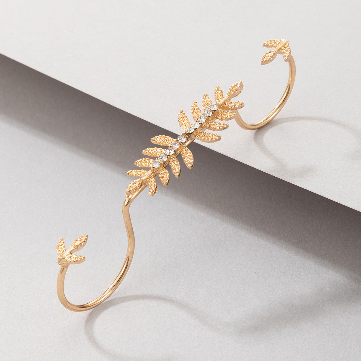 Women Trendy Stackable Rings Double Ring Geometric Ring Alloy Jewelry Retro Ring Gift for Her Rings Rings Ring