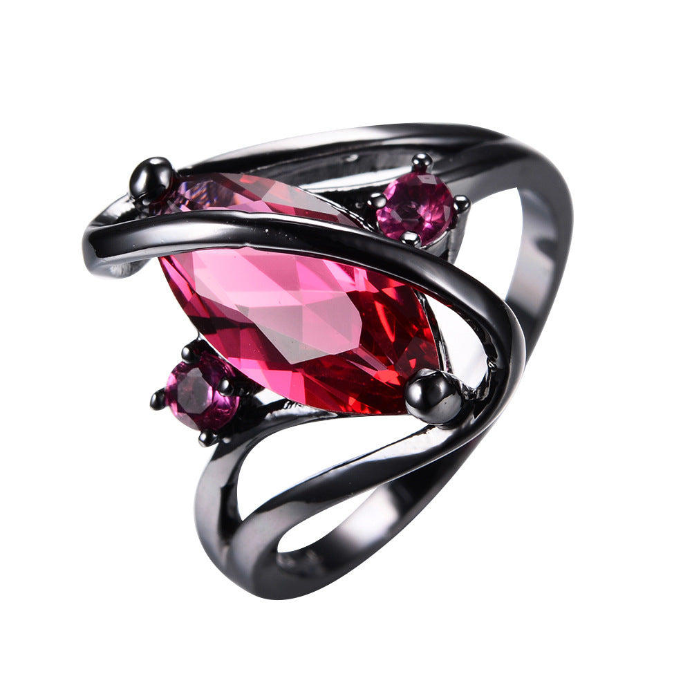 Mens S Shaped Zircon Diamond Ring Gold Plated Copper High End Quality Jewelry For Daily Wear Special Occasions