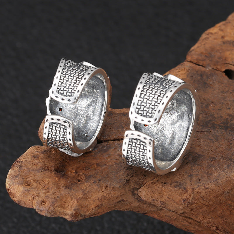 Couple Playing Card Rings Unisex Zinc Alloy Jewelry Dripping Oil Finish European American Poker Lovers Jewelry