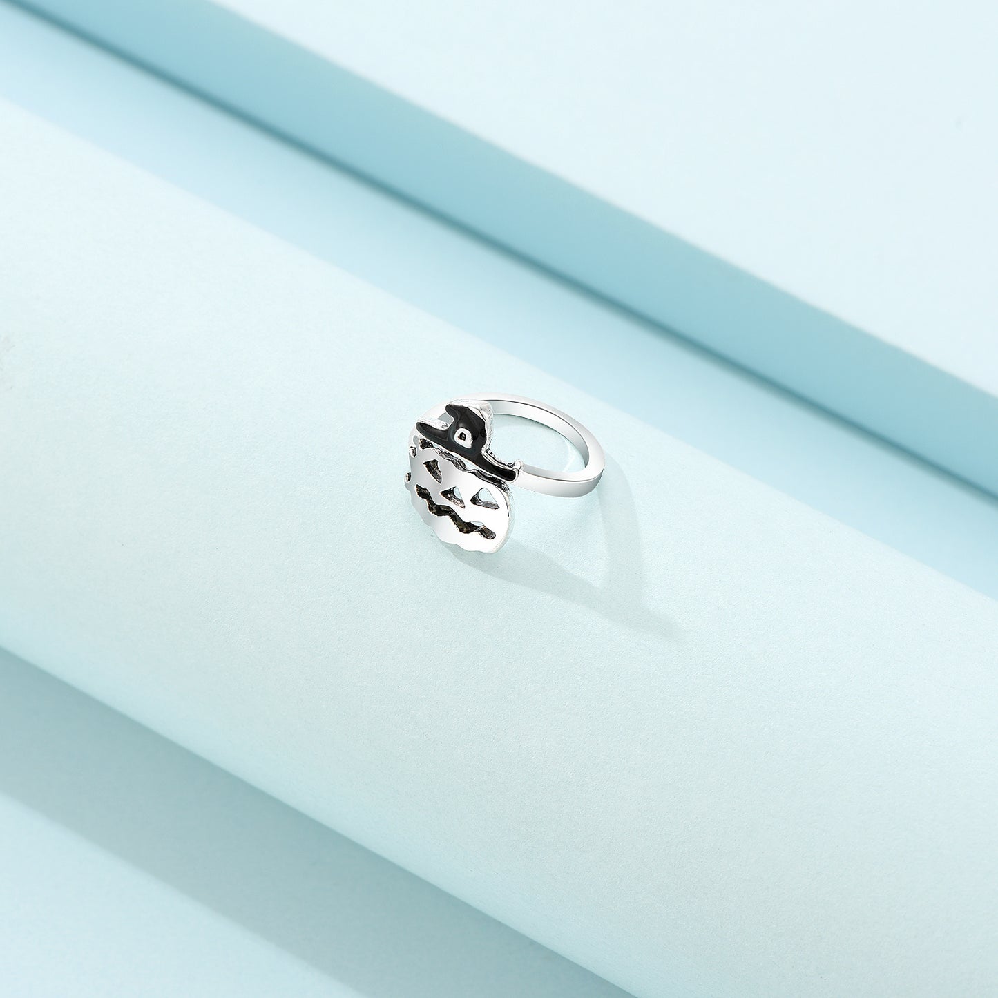 Womens Gold Plated Geometric Ring Fashion Ring Stylish Accessory Beautiful Design Elegant Statement Jewelry For Women