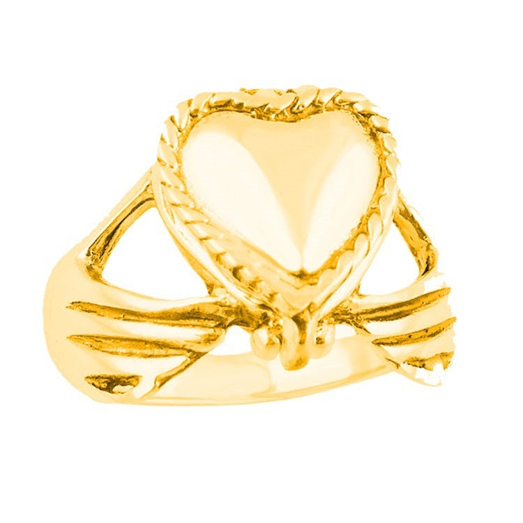 Heart Shape Ring Copper Plated Silver Jewelry For Women And Girls Valentines Gift Elegant Fashion Accessory For Wear