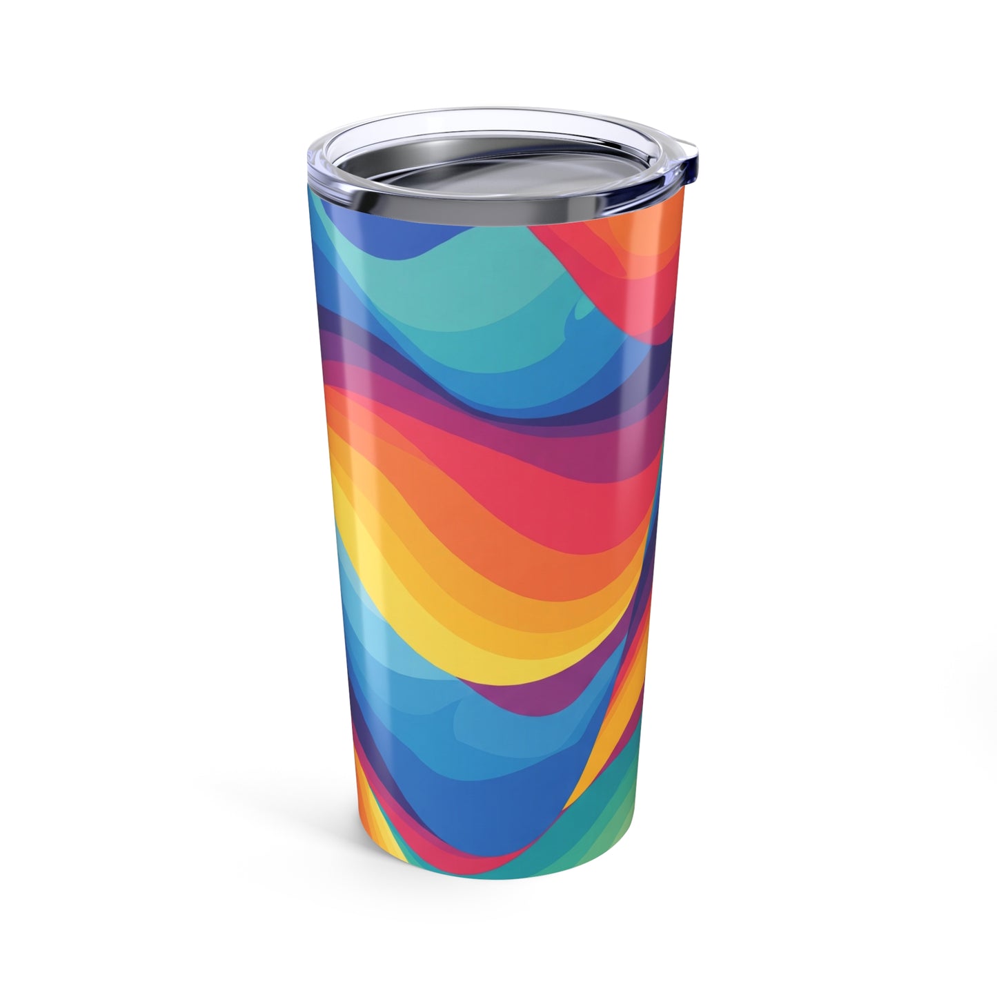 20oz Stainless Steel Printed Tumbler With Double Wall Vacuum Insulation Spill Resistant Coffee Travel Cup With Lid