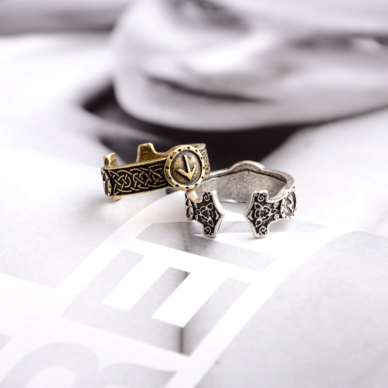 Electroplated Alloy Index Finger Ring Sleek Design Fashion Ring For Everyday Wear Durable Accessory Sleek Look