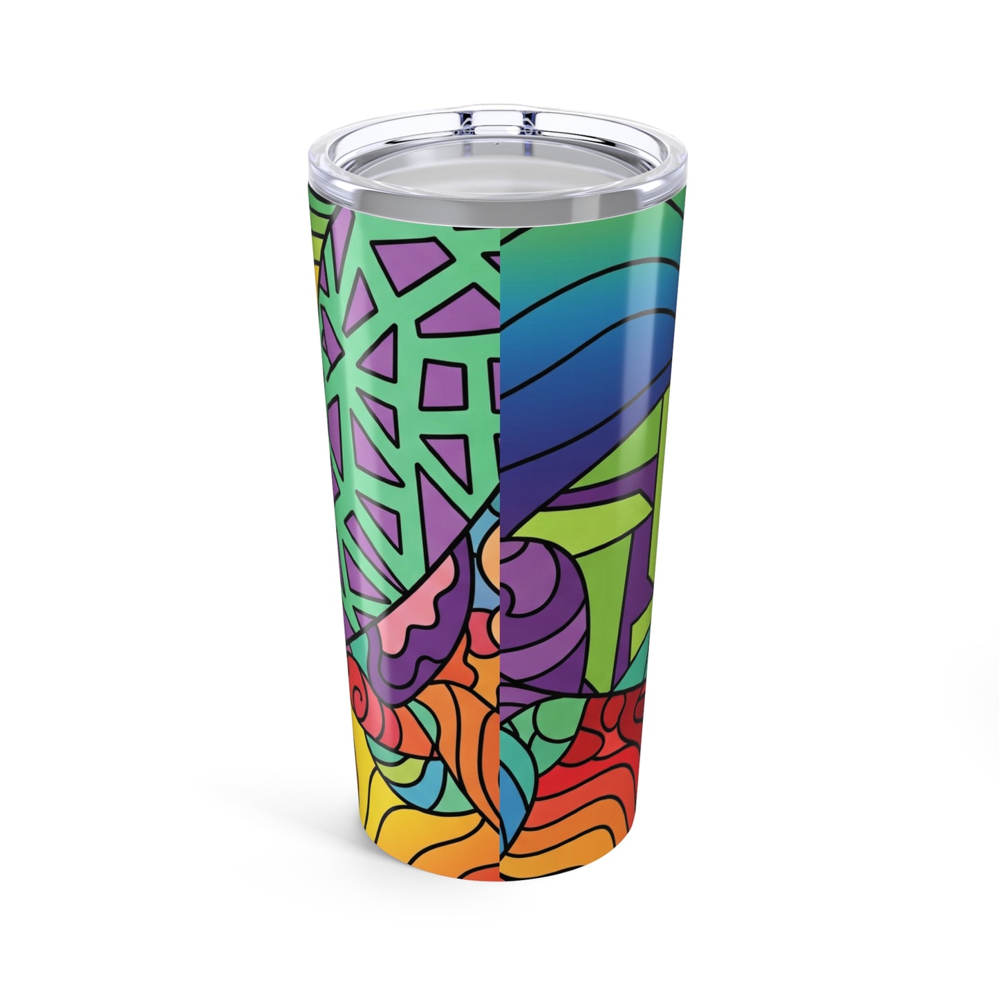 20oz Stainless Steel Tumbler With Double Wall Vacuum Insulation Leak Proof Travel Mug With Lid For Hot Or Cold