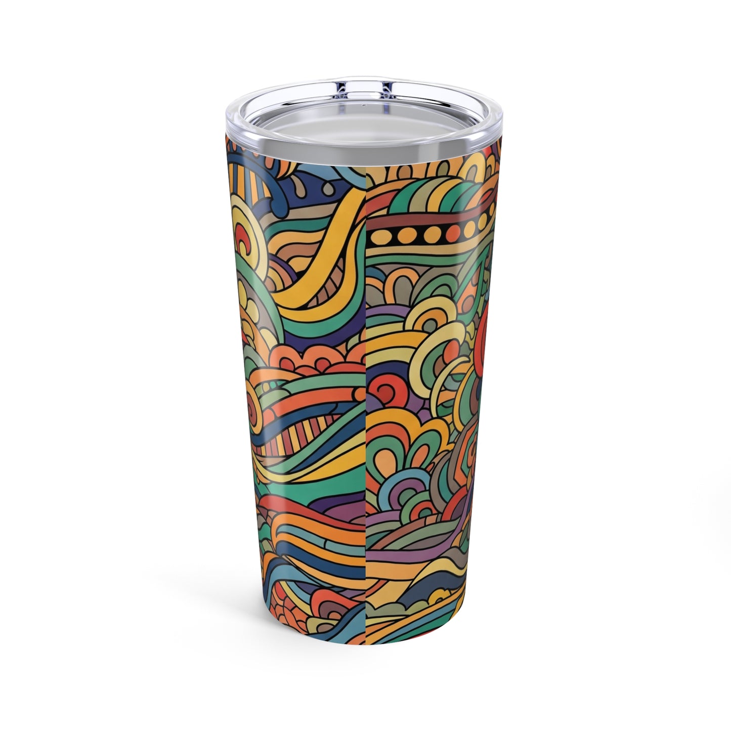 20oz Stainless Steel Travel Mug With Double Wall Vacuum Insulation Keeps Beverages Hot Or Cold And Spill Resistant