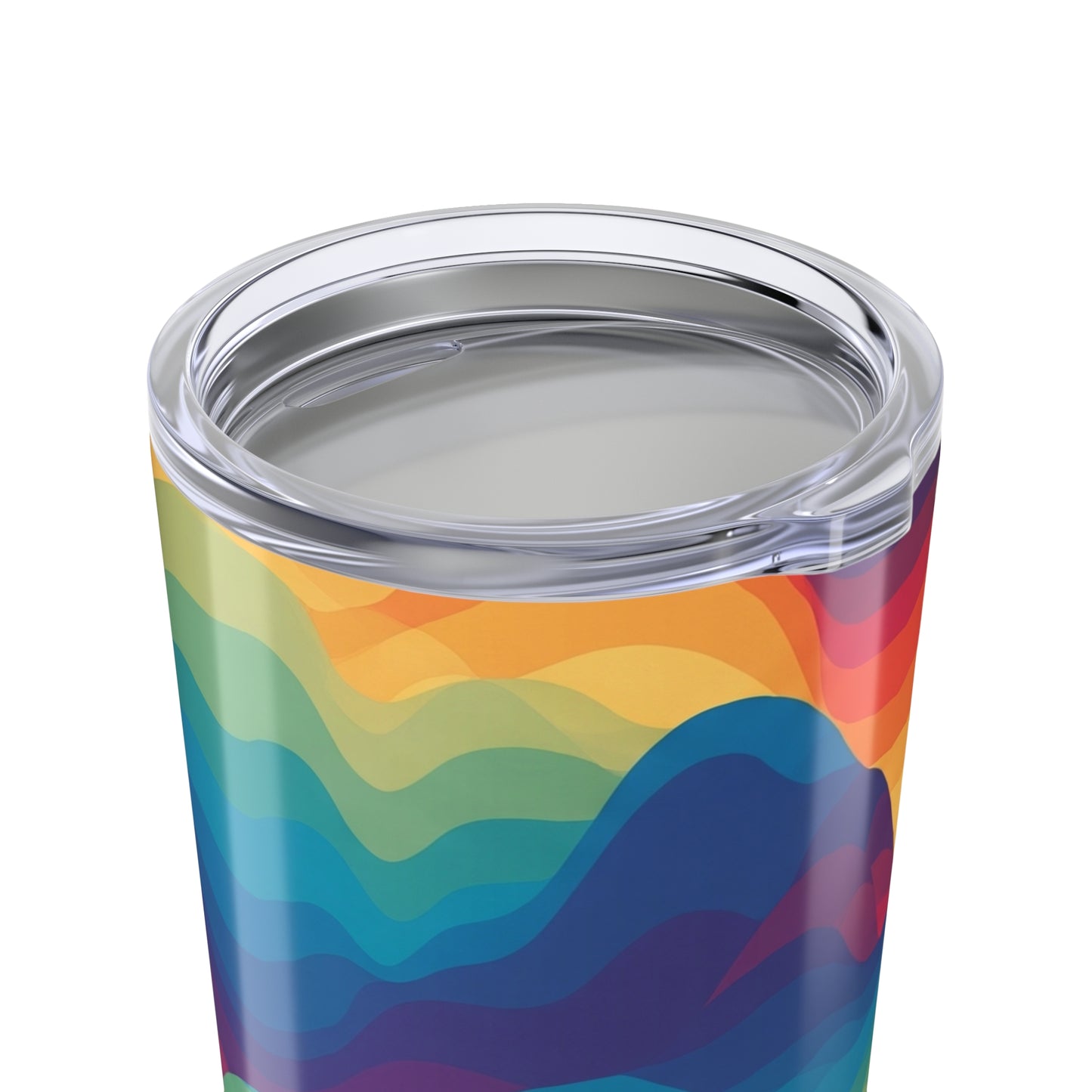 20oz Metal Travel Mug With Double Wall Vacuum Insulation Printed Drinkware Spill Resistant For Hot Or Cold