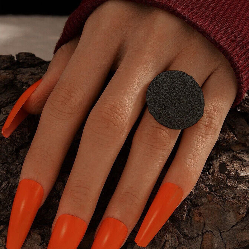 Unisex Geometric Alloy Boho Ring Vintage Flower Ring Electroplated Statement Jewelry Accessory For Any Day Use