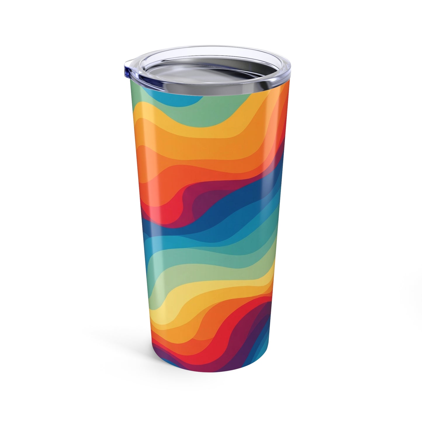 20oz Stainless Steel Tumbler With Double Wall Insulation Spill Resistant Travel Mug For Hot Or Cold Beverages