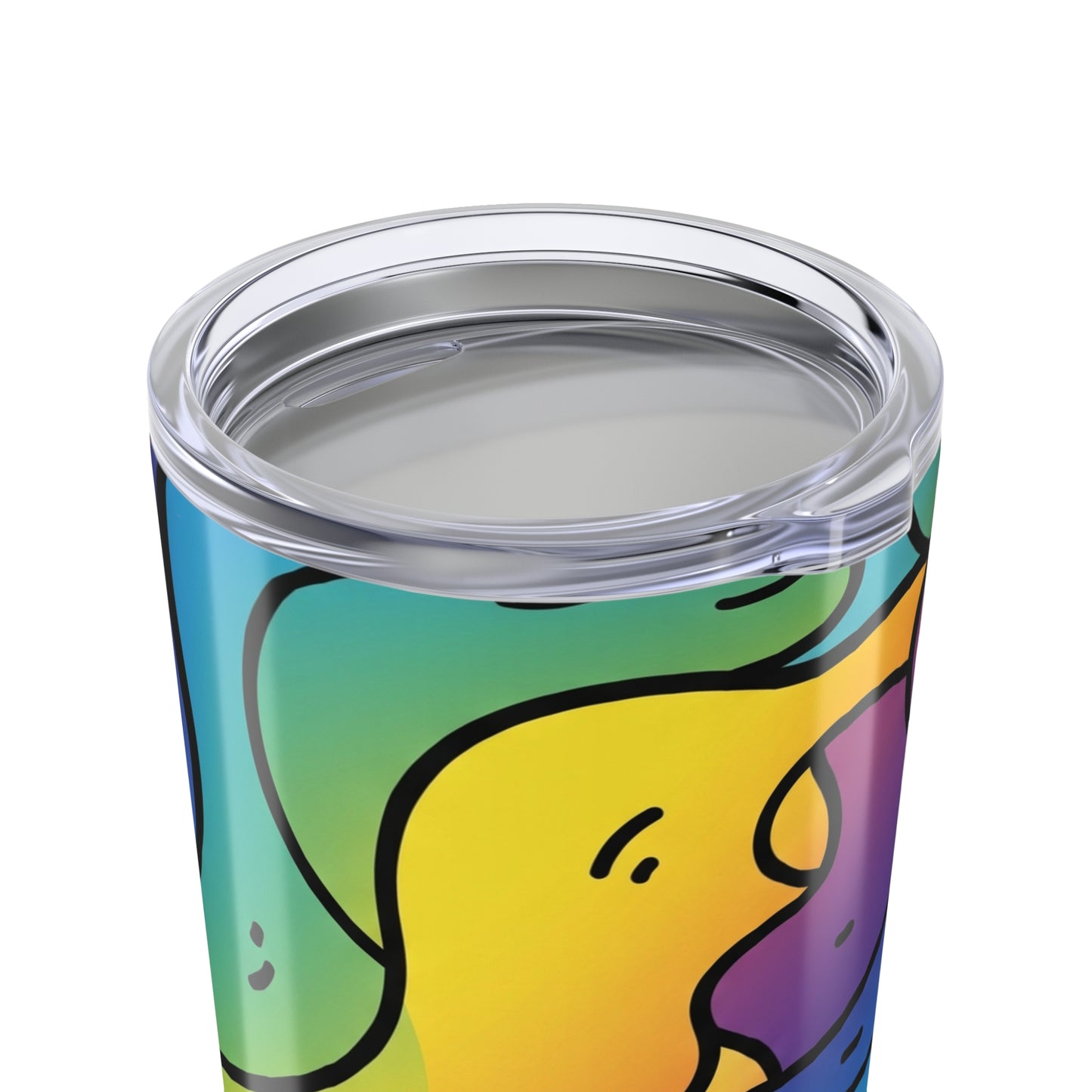 Twenty Ounce Stainless Steel Tumbler With Double Wall Vacuum Insulation Spill Resistant Lid For Hot And Cold